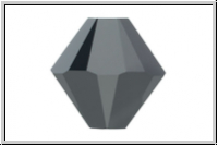 Swarovski� Bicone 5328, 3mm, 280 HEM2 - jet hematite, 25 Stk.